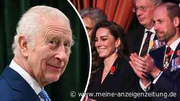 „Daddy Cool“:  Kate und William gratulieren König Charles mit Spaß-Foto