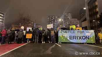 Hundreds gathered at city hall to mourn Erixon Kabera, shot to death by Hamilton police