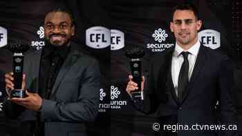 Riders' Milligan Jr., Hus, recipients of CFL Awards