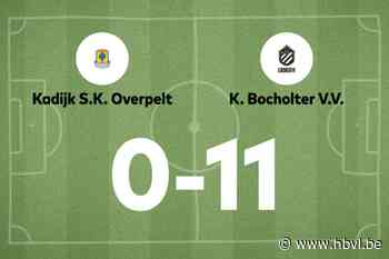 Buitengewoon veel doelpunten bij Bocholt tegen Kadijk