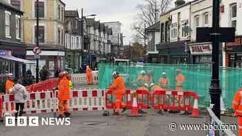 Works begin on city centre road following protests