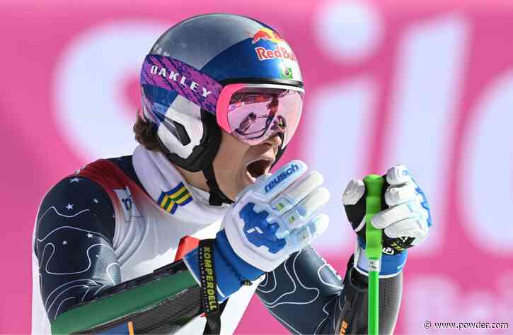 Brazilian Skier Lucas Braathen Reacts to Emotional Comeback
