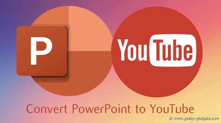 Convert Your PowerPoint Slides into Viral YouTube Videos