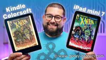 iPad Mini 7 vs Kindle Colorsoft: Which is RIGHT for YOU?