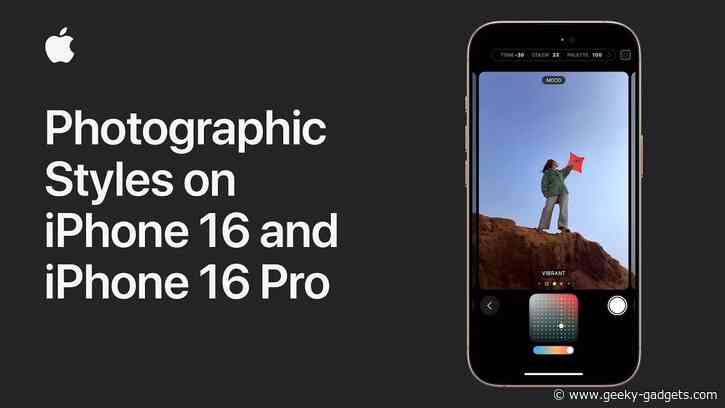 How to use Photographic Styles on iPhone 16 and iPhone 16 Pro