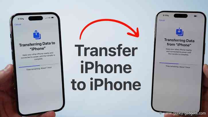 Switch to New iPhone Without Hassle: Transfer All Data Without a Backup