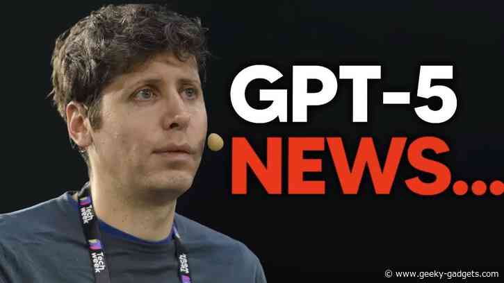 ChatGPT-5 Improvements are Slowing Down – OpenAI Orion AI Model News