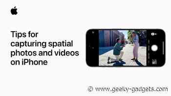 Shoot Incredible Spatial Photos & Videos on iPhone
