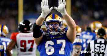 Bombers offensive line faces another tough challenge with Argos defensive front
