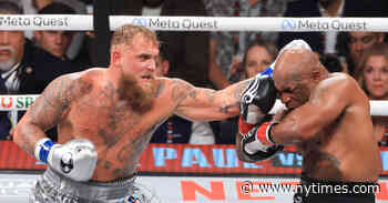 Mike Tyson and Netflix Are Sluggish During a Hyped Fight