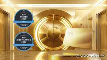 Ranking «Top Banken und Kreditkarten 2025» der Schweiz: Die Kleinen sind die Grössten 