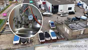 Zo ziet het gevonden MDMA-lab bij watersportbedrijf er vanbinnen uit