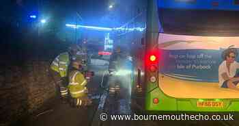 Firefighters extinguish bus fire in early hours incident