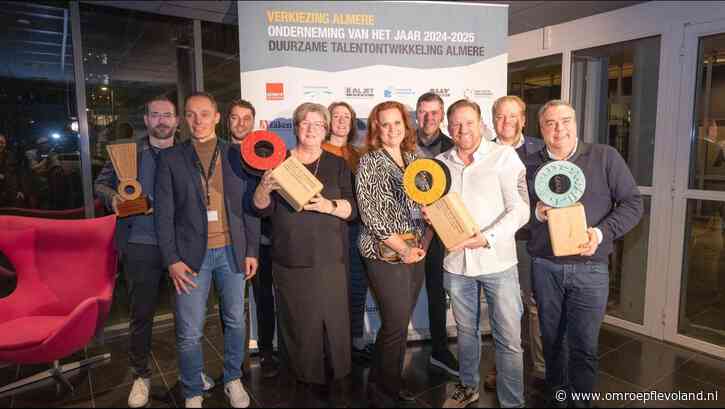 Almere - Almeerse bedrijven in de prijzen: 'Ze zijn waardevol voor de stad'