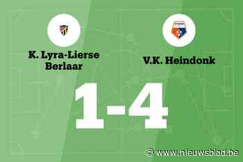Mamirova scoort twee keer voor Heindonk in wedstrijd tegen Lyra-Lierse B