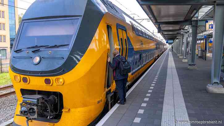 Urenlang geen treinen door aanrijding op het spoor