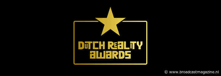 Dutch Reality Awards worden op 16 december uitgereikt