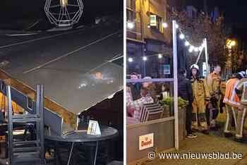 Plafond van café komt plots naar beneden terwijl bijna 80 mensen binnen zitten