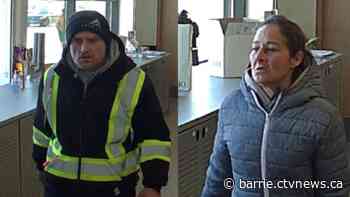 Police search for theft suspects