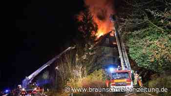Niedersachsen-Ticker: Kälteeinbruch in der Region +++ Lost Place im Harz brennt