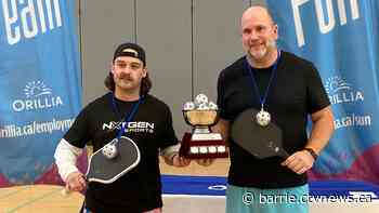 Orillia hosts first-ever pickleball tournament