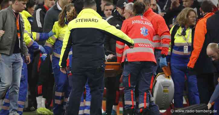 Ungarisches Team-Mitglied zusammengebrochen