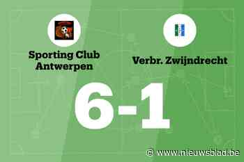 Sporting Club Antwerpen overklast V. Zwijndrecht B