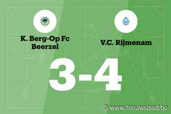 Rijmenam wint wedstrijd tegen Beerzel
