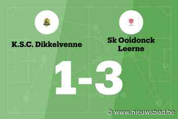 SK Ooidonck Leerne klopt KSC Dikkelvenne B en is al negen wedstrijden ongeslagen