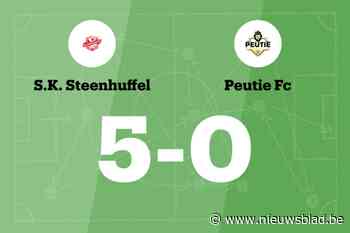 Steenhuffel B overklast FC Peutie
