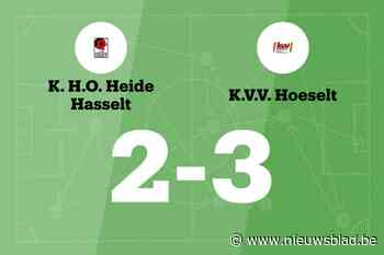 Hoeselt wint uit van HO Heide