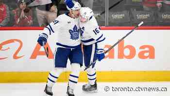 Mitch Marner scores in overtime as Maple Leafs down Oilers 4-3