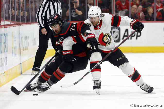 Spencer Martin notches 1st career shutout as Hurricanes put 4 past Senators