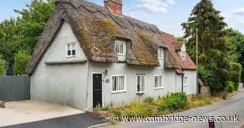 Adorable thatched cottage in one of Cambridgeshire's best places to live up for sale