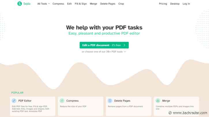 Sejda PDF editor review