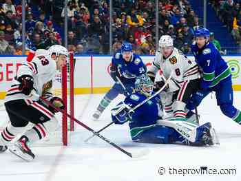 Canucks 4, Blackhawks 1: You need more in a game like this, but a win is a win