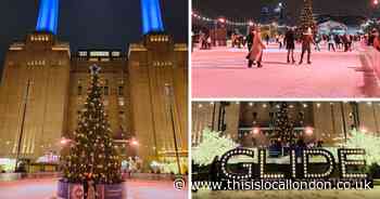 Glide into Christmas at Battersea Power Station’s romantic festive ice rink