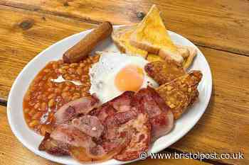 We have a fry up in the greasy spoon café named best in Bristol by readers