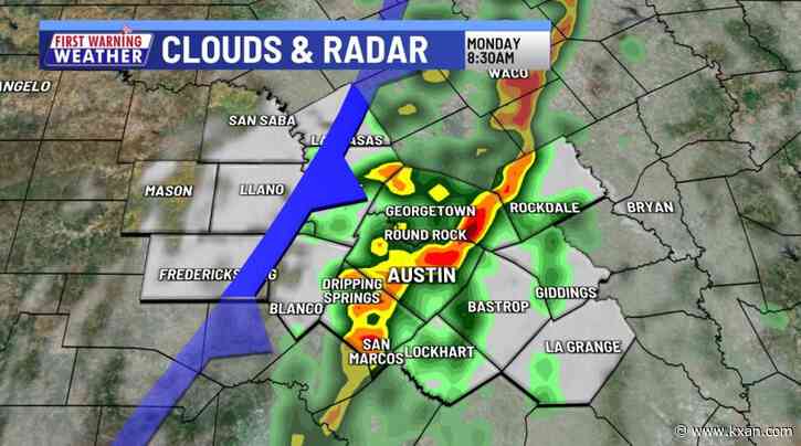 Rain and thunderstorms arrive late tonight
