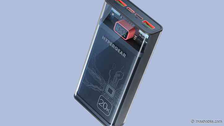 The 90s called — they love this $35 retro see-through power bank