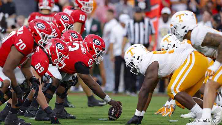 How to watch Tennessee vs. Georgia football without cable