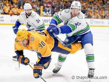 Canucks Game Day: Predatory punishment on Grey Cup Sunday?