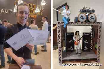 Muziekscène uit chocolade met lichte kipsmaak wordt bekroond: “Op wedstrijden kan je eens wat zotter doen”