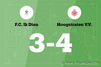 Hoogstraten maakt tegen Ik Dien einde aan reeks zonder zege