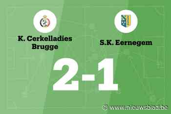 Cerkelladies Brugge B behaalt eerste zege van het seizoen