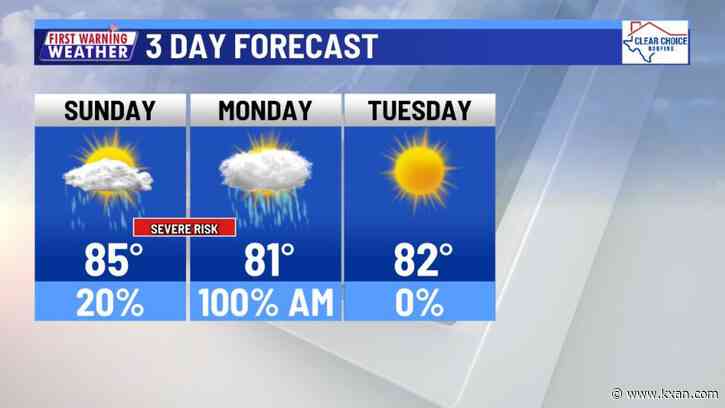 LIVE: Rain and thunderstorms arrive late tonight