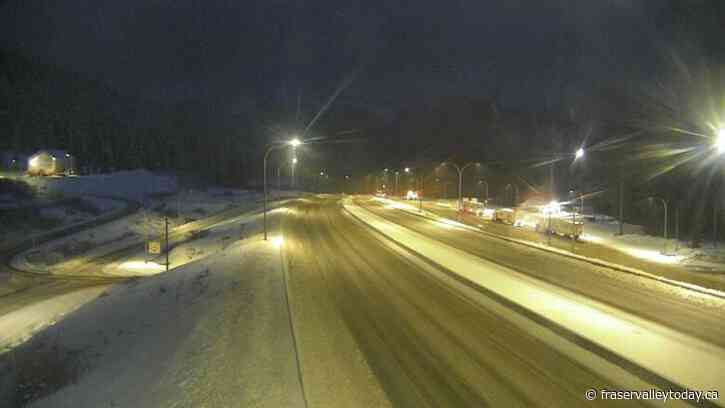 Environment Canada warning says more snow expected on Coquihalla Highway: Hope to Merritt