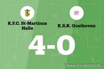 Halle verslaat Oosthoven en blijft winnen