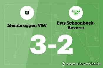 Membruggen wint thuis van Schoonbeek-Beverst B, mede dankzij twee treffers Skeric