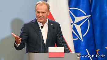 Kein Ersatz für Unterstützung: Tusk hält nicht viel von "Telefondiplomatie"